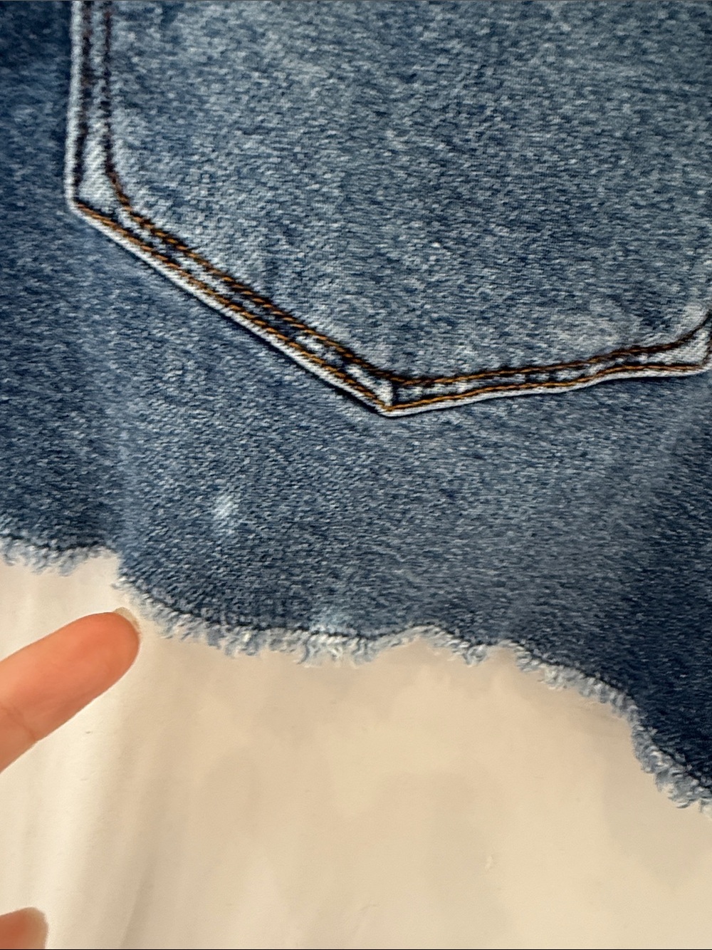 Good American jean shorts sz 6/ 28 - Picture 7 of 7